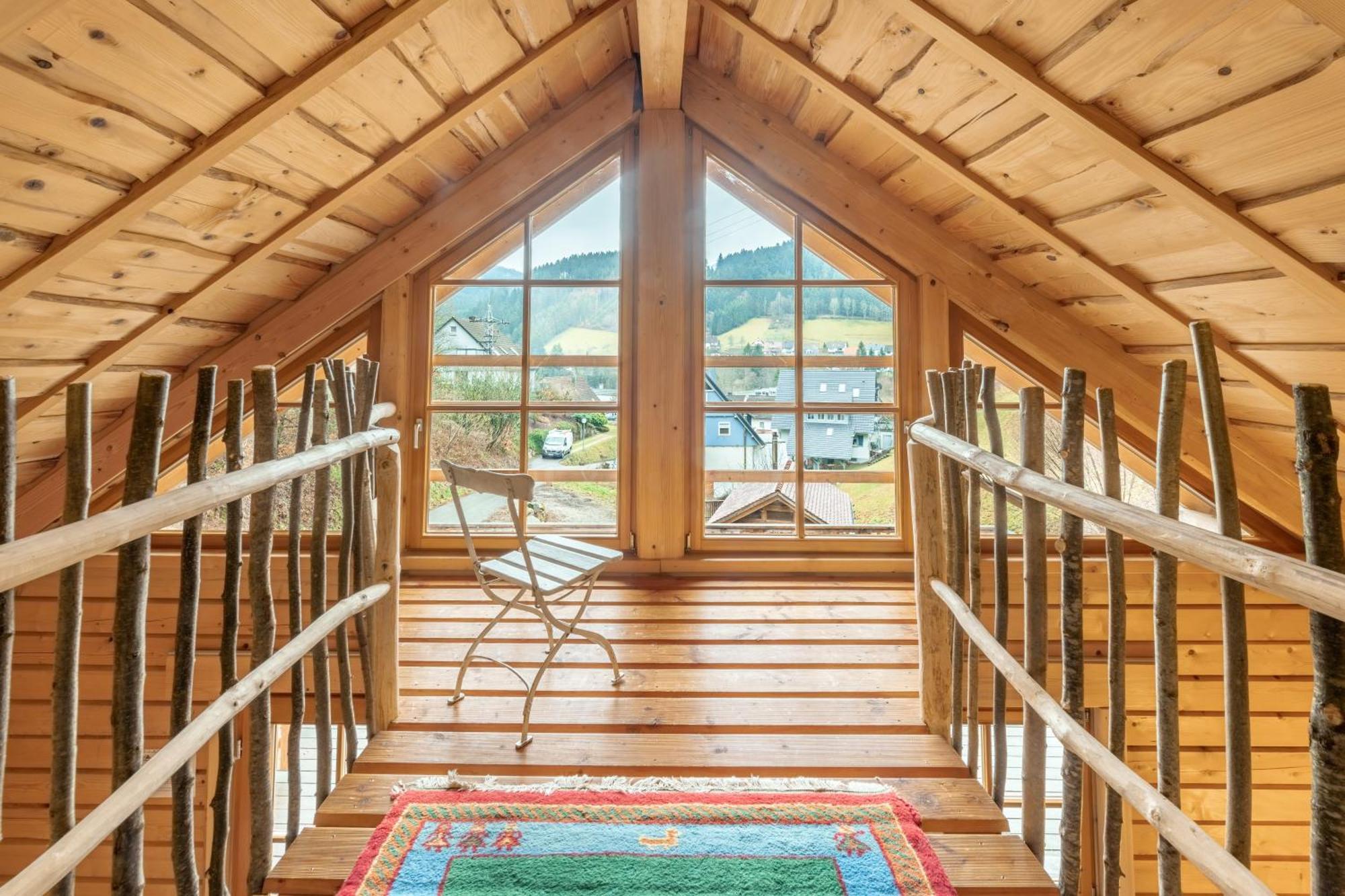 Schwarzwald Blockhaus - Sauna - Kamin - Mit Bettwaesche Und Handtuecher Schenkenzell Экстерьер фото